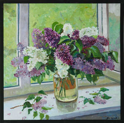 Нестерова Анастасия Михайловна.  Сирень на окне